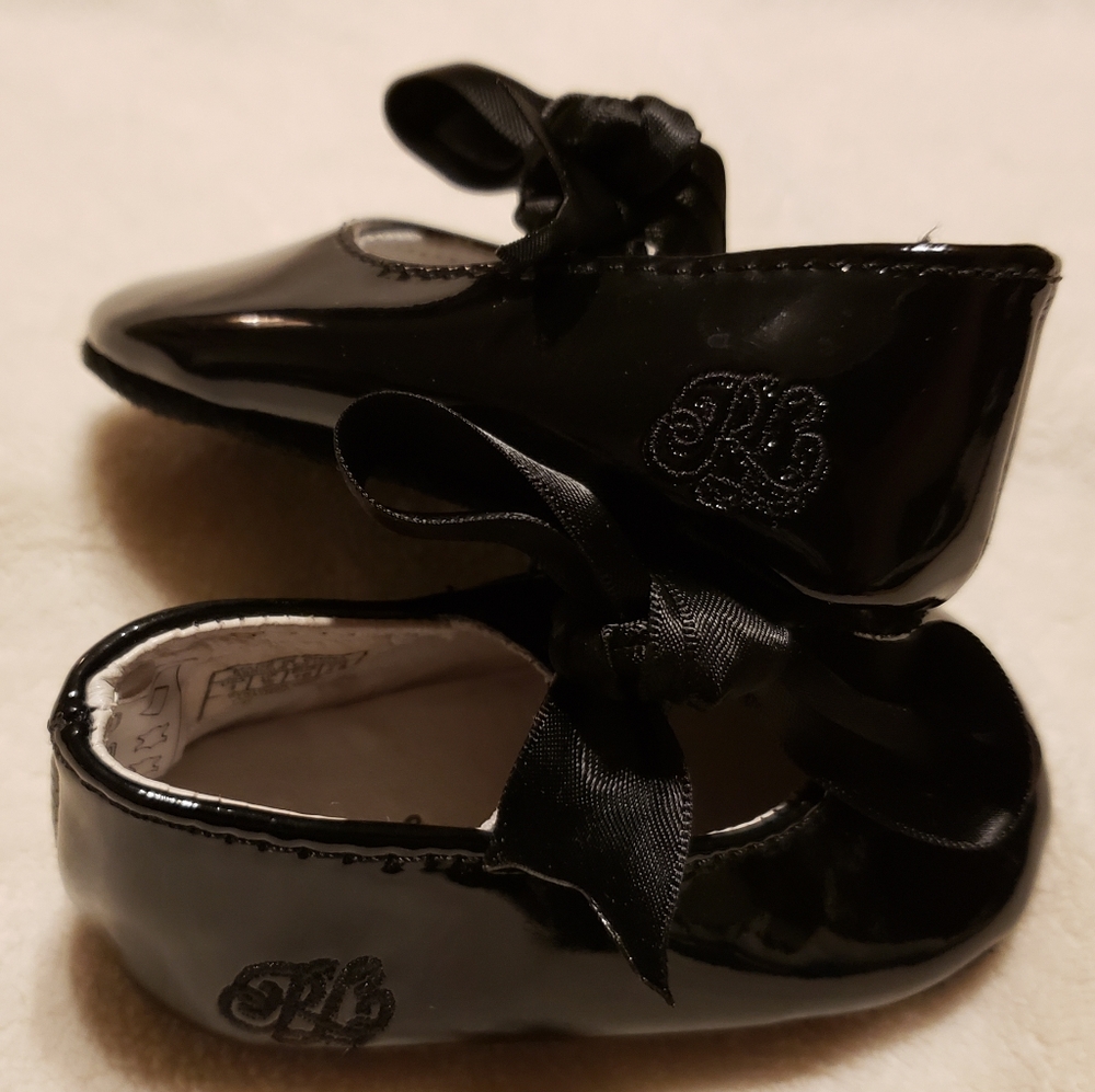 Baby Girl Dress Shoes, Sz 1